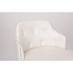 Tabourets de bar sans dossier, style ferme, lot de 2 (marron / blanc / noir)