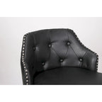 Tabourets de bar sans dossier, style ferme, lot de 2 (marron / blanc / noir)