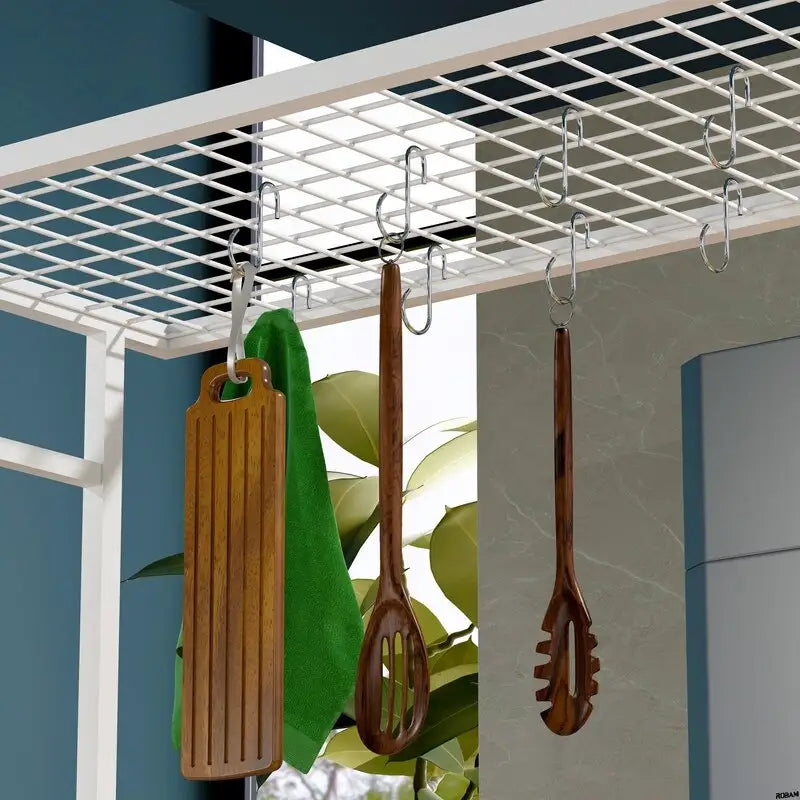 Dessertes îlot de cuisine portables noires avec plateau en métal, pour 1 à 2 personnes