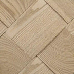 Îlot de cuisine tissé à la main avec abattant, 2 places – Noir/Bois naturel/Bleu marine/Champagne