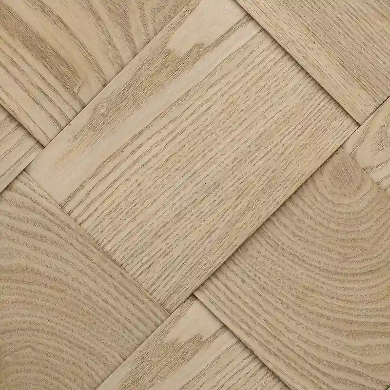 Îlot de cuisine tissé à la main avec abattant, 2 places – Noir/Bois naturel/Bleu marine/Champagne