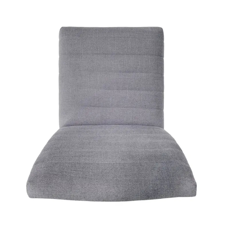 Chaises de salle à manger Mid-Century avec coutures horizontales, lot de 2 – Beige clair / Marron cognac / Gris foncé, structure en noyer, tissu et similicuir