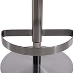 Tabouret de bar en PU kaki, pivotant et réglable en hauteur, siège unique — Or/Noir