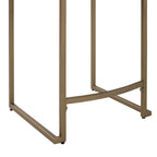 Tabouret de comptoir en velours crème et gris, lot de 2 — Piètement luge moderne, 2 places