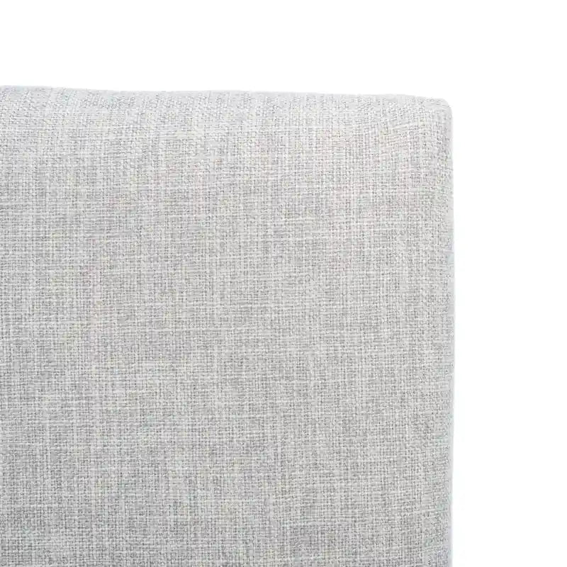 Chaise de salle à manger en bois brun foncé/taupe clair, lot de 2
