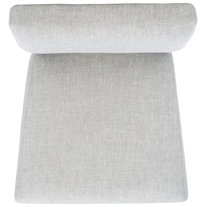 Chaise de salle à manger en bois brun foncé/taupe clair, lot de 2