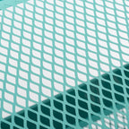 Chariot de rangement roulant en métal à 4 niveaux avec roulettes — Blanc / Rose / Noir / Rouge / Beige / Bleu / Gris, Pour 1 personne
