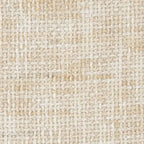 Chaise de salle à manger avec accoudoirs en tissu chenille crème/gris, lot de 2