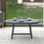 Table à manger ronde extensible, gris/bois naturel cérusé, style rétro, 4 places