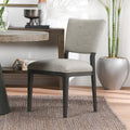 Chaise de salle à manger rembourrée, style scandinave, lot de 2