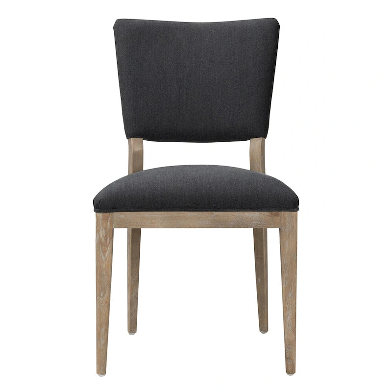 Chaise de salle à manger rembourrée, style scandinave, lot de 2