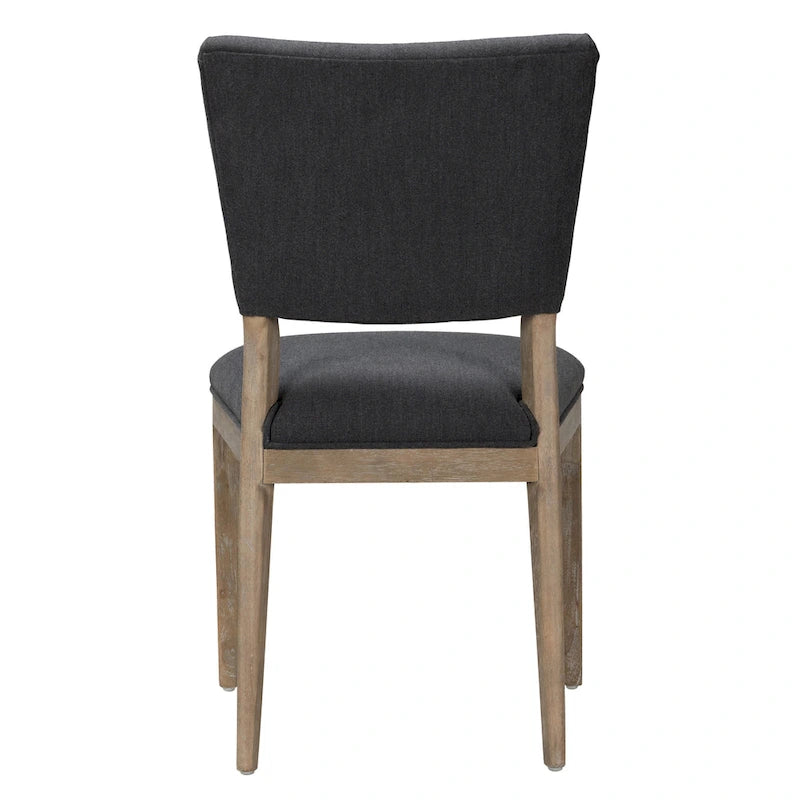 Chaise de salle à manger rembourrée, style scandinave, lot de 2