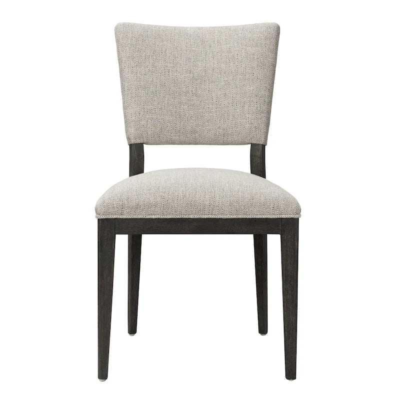 Chaise de salle à manger rembourrée, style scandinave, lot de 2