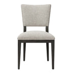 Chaise de salle à manger rembourrée, style scandinave, lot de 2