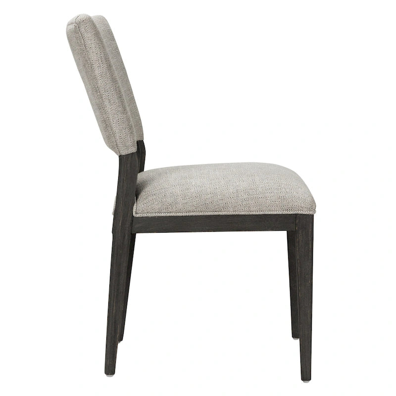 Chaise de salle à manger rembourrée, style scandinave, lot de 2