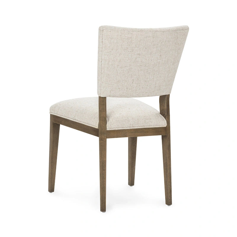 Chaise de salle à manger rembourrée, style scandinave, lot de 2