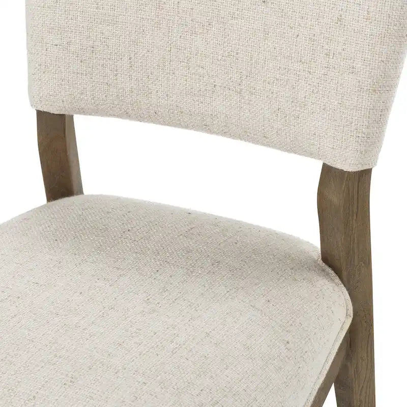 Chaise de salle à manger rembourrée, style scandinave, lot de 2