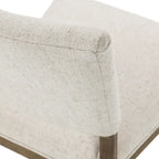 Chaise de salle à manger rembourrée, style scandinave, lot de 2