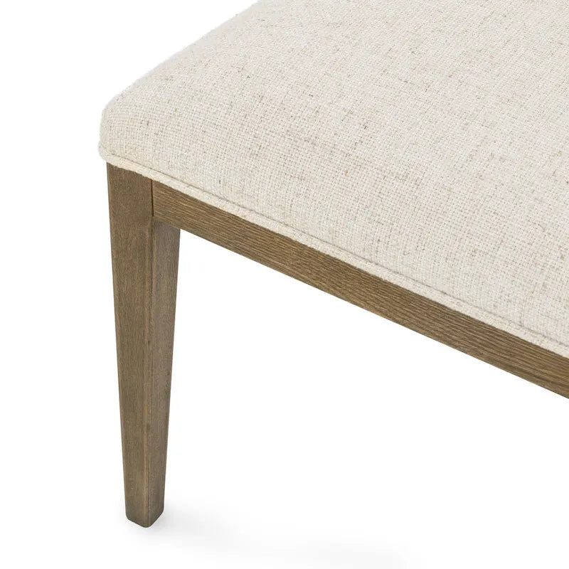 Chaise de salle à manger rembourrée, style scandinave, lot de 2